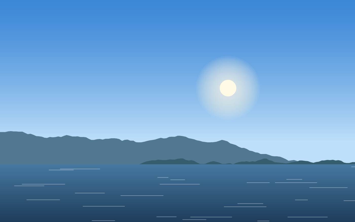 Landschaftsillustration