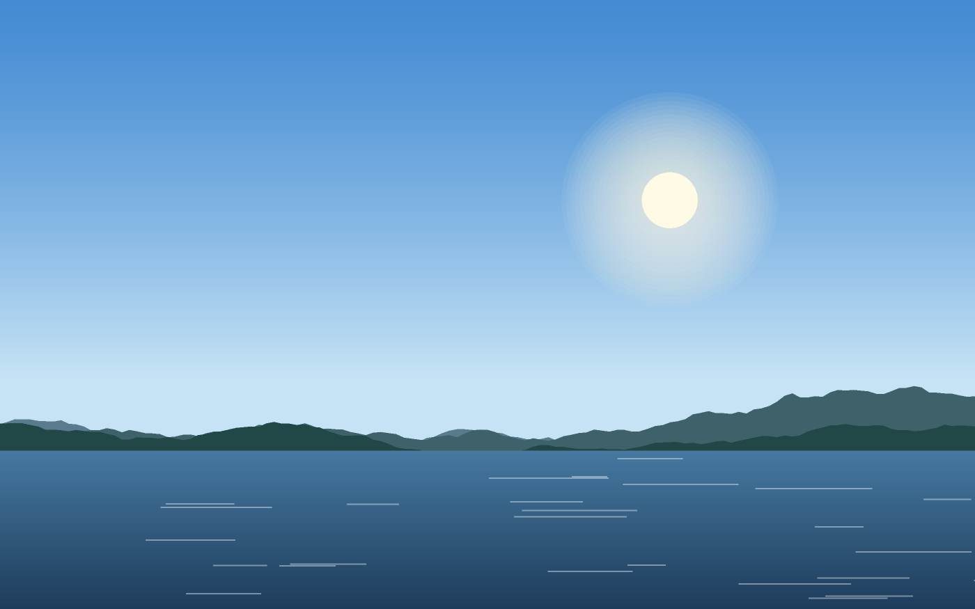 Landschapsillustratie