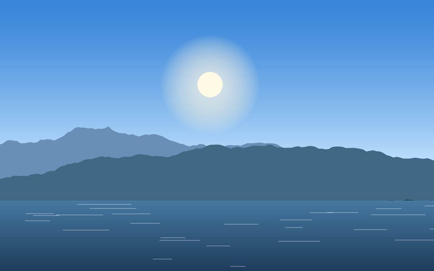 Landschaftsillustration