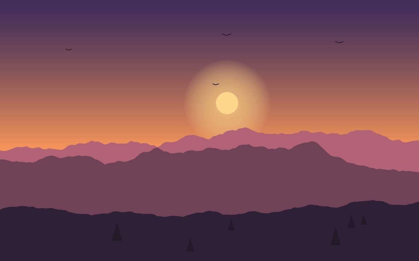 Landskabsillustration