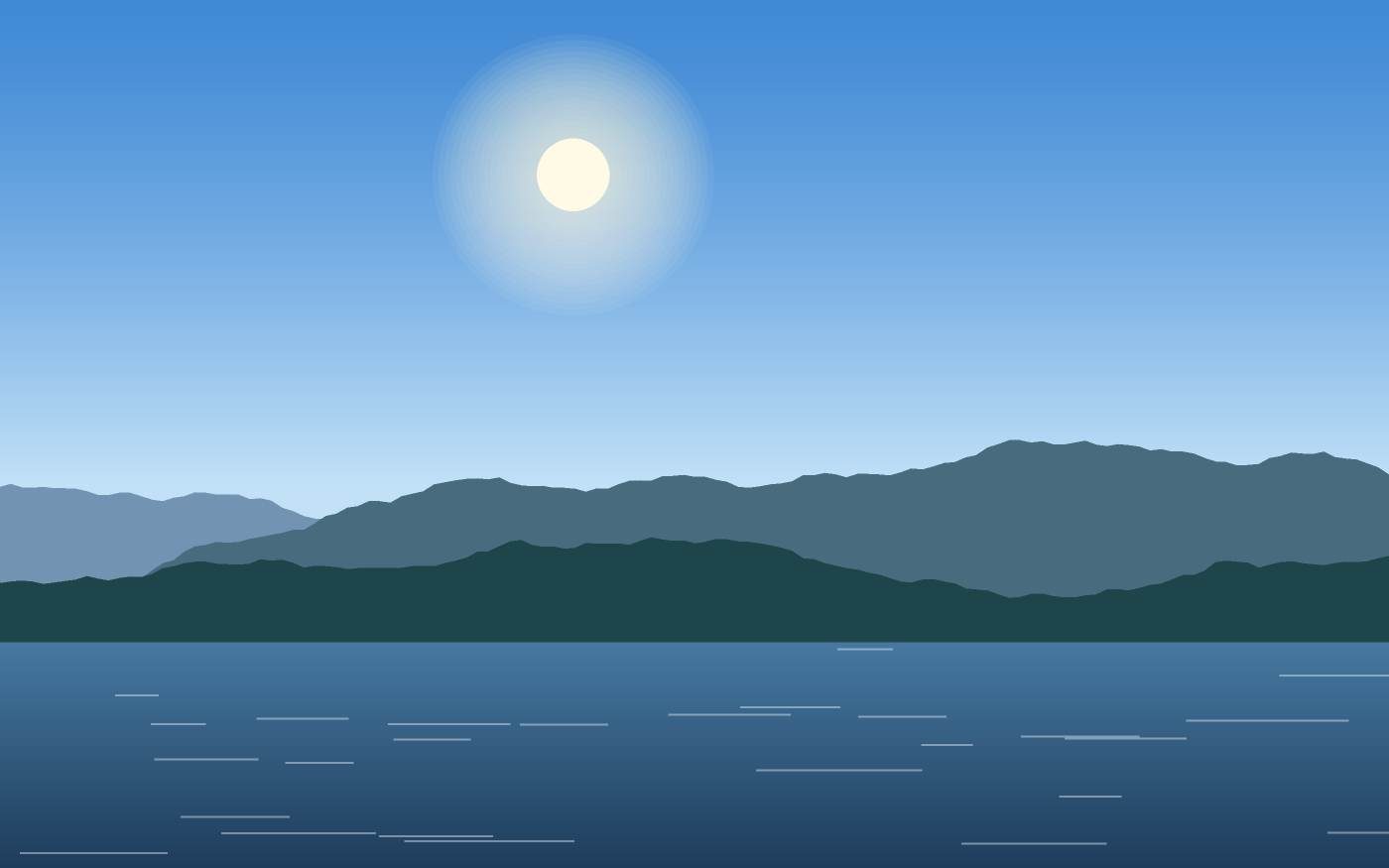 Landskabsillustration