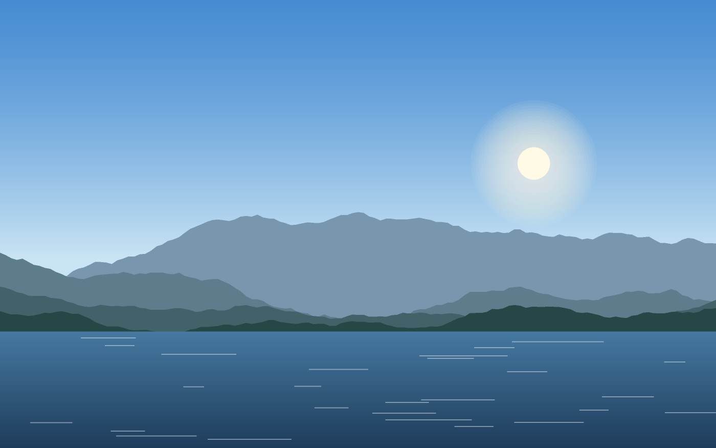 Landskabsillustration