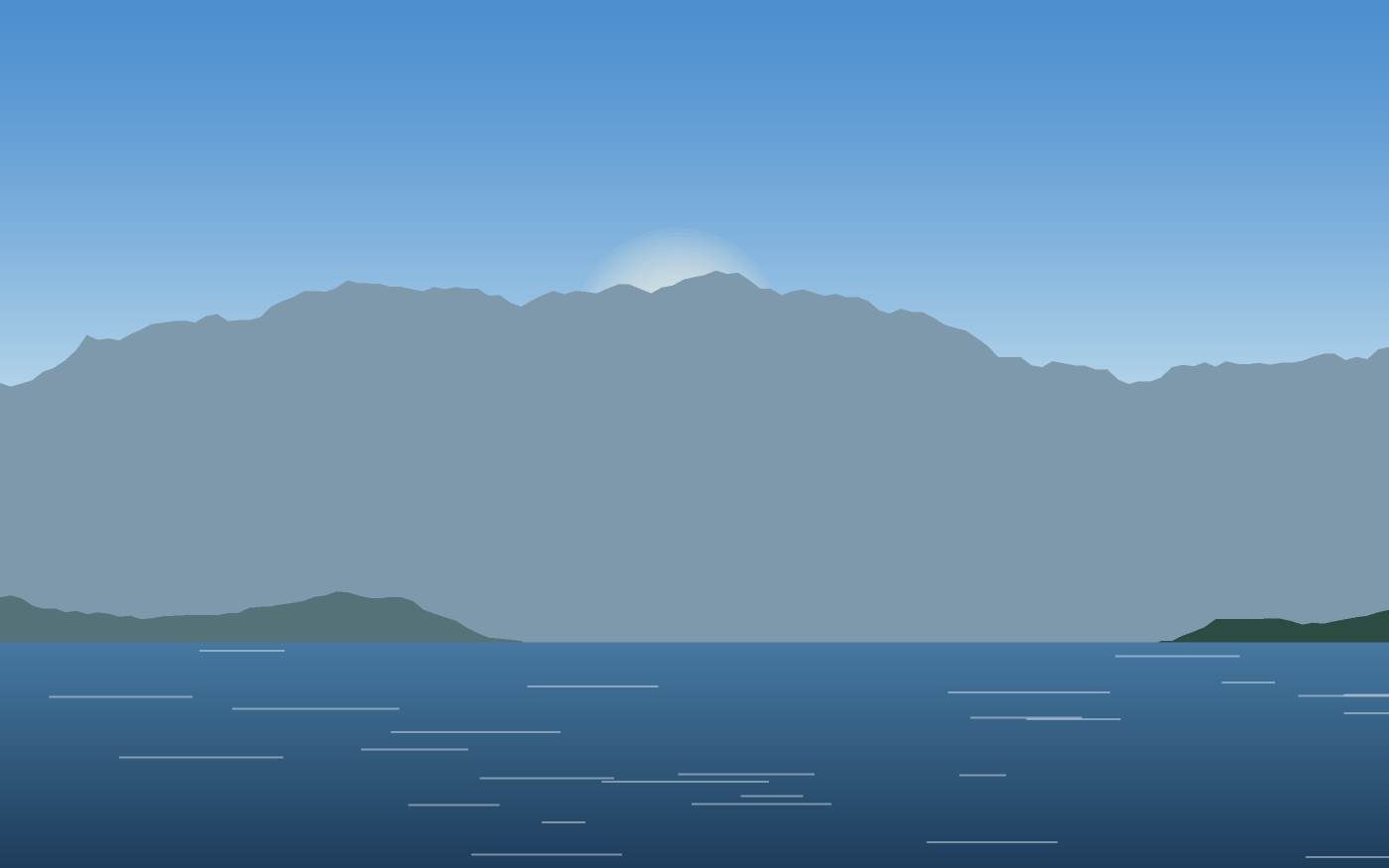 Ilustración de un paisaje