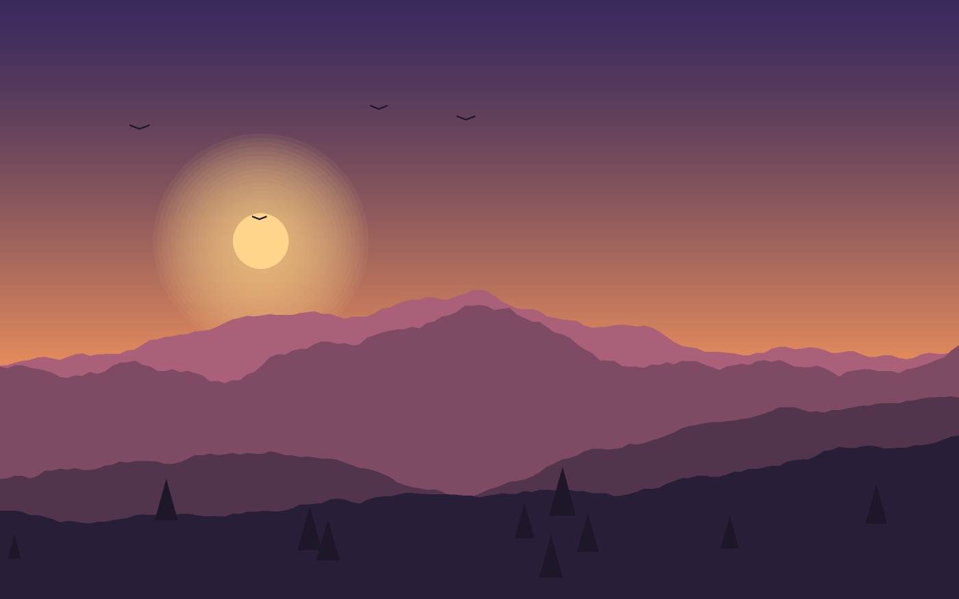 Illustration de paysage