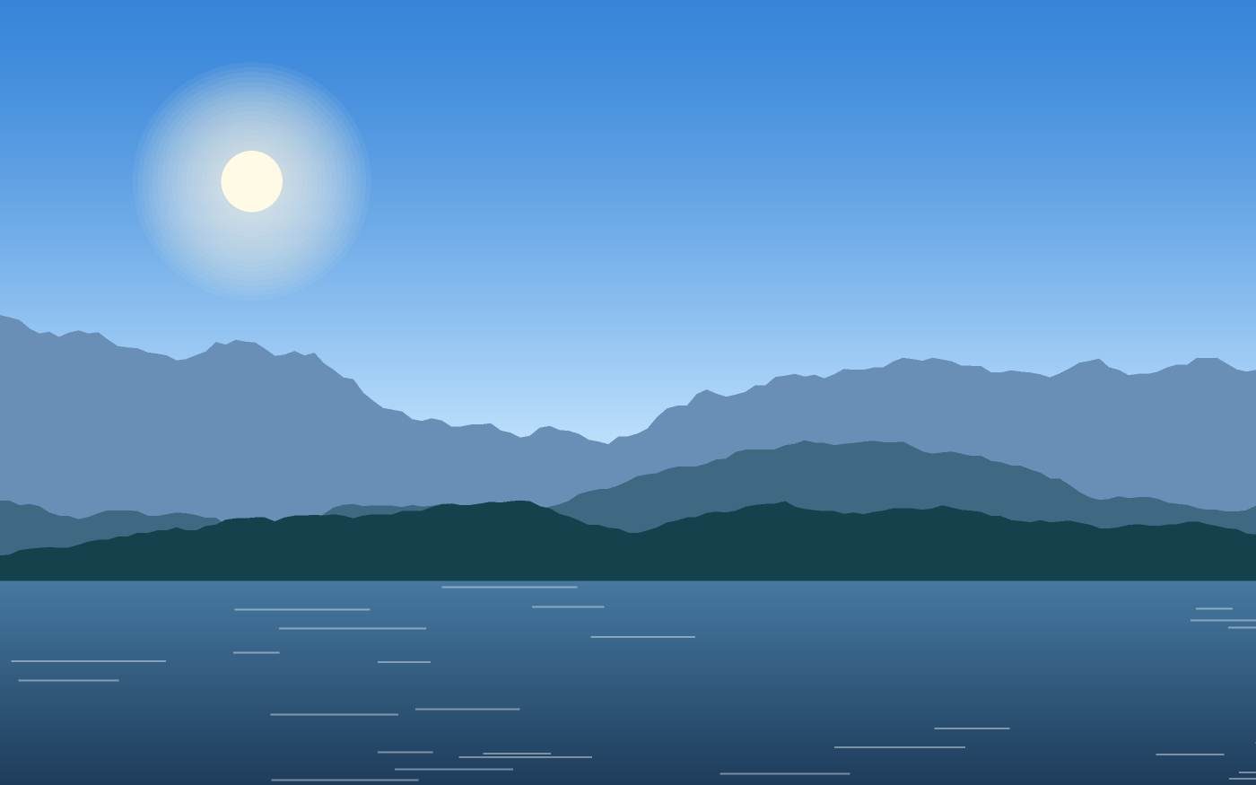 Landschapsillustratie