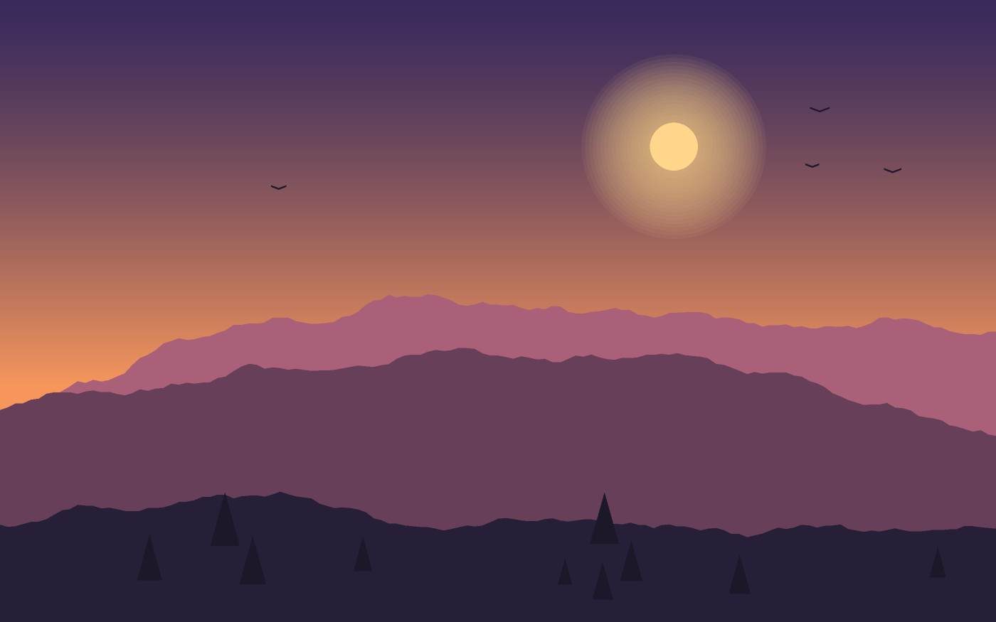 Landscape illustration